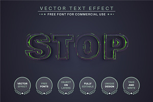 Dino - Editable Text Effect