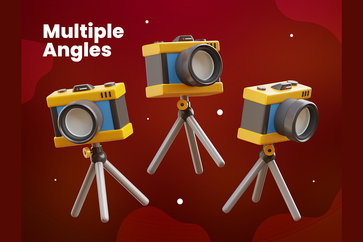 Cinema 3D Icons, an Object 3D Model by Rakata Studio (Photo 4 of 7)
