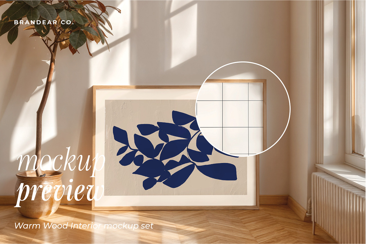 Natural Interior | 24 Frame Mockups, a Household Mockup by Brandear Design (Photo 4 of 11)