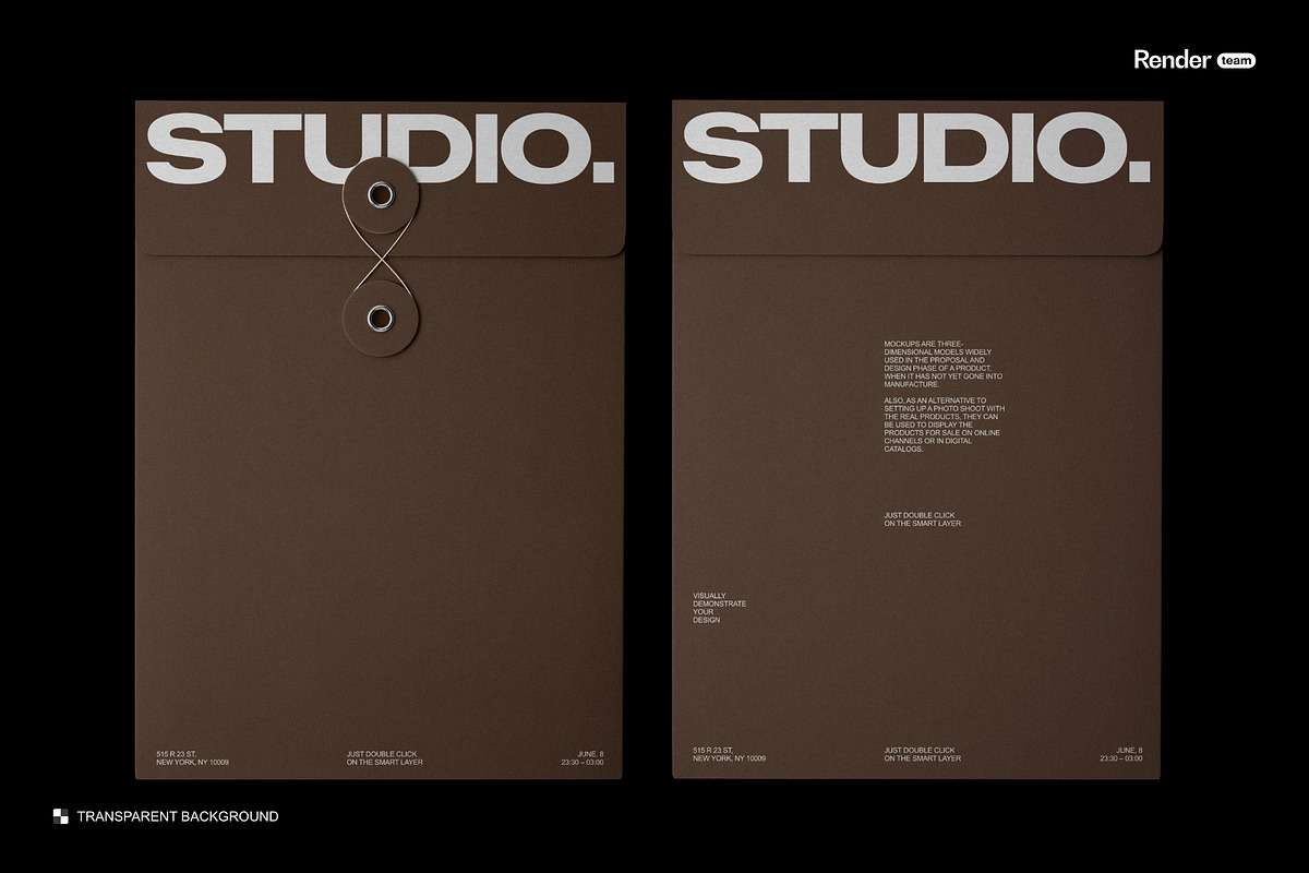Envelope Mockup Set, a Mockup by Renderteam (Photo 16 of 17)