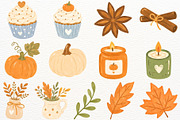 Pumpkin Spice Coffee Clipart Autumn, a Food Illustration by SugarCloudStudioArt (Thumbnail 6 of 6)