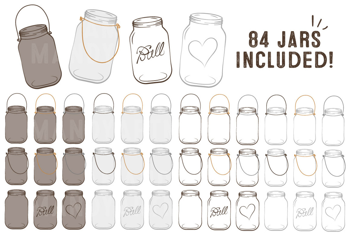 Chocolate Jar Vectors & Clipart, an Illustration by Amanda Ilkov (Photo 4 of 4)