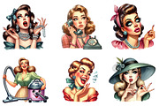 Retro Sarcastic Women Sublimation, an Illustration by SinaCreation (Thumbnail 3 of 5)