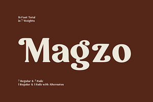 Magzo - Soft And Clean Serif