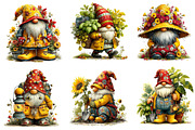 Spring Garden Gnome clipart, an Illustration by Dream Creation (Thumbnail 4 of 5)