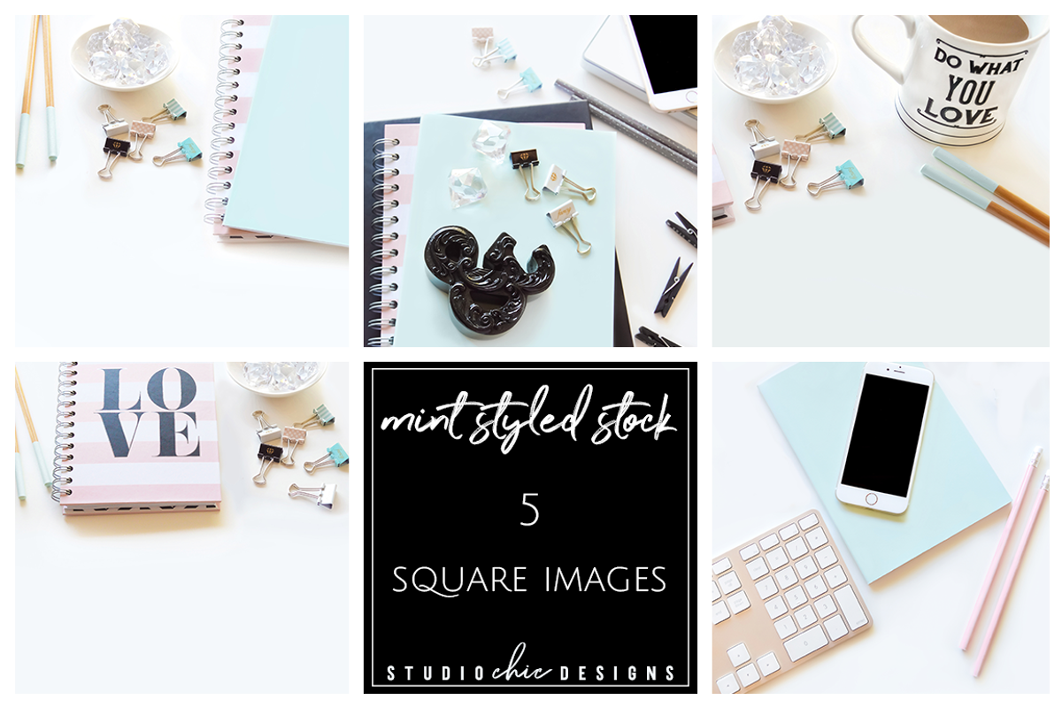 Styled Desktop Stock Photo Bundle, an iPhone Mockup by Studio Chic Designs (Photo 4 of 4)