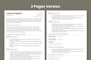 ATS Resume / CV Template, a Resume Template by Anjum Ilyas (Thumbnail 4 of 7)