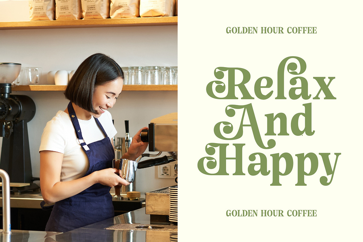 Angel & Bunda Groovy Serif Font, a Serif Font by timelesstype.co (Photo 13 of 20)
