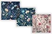 Whimsical Magical Wildflower Pattern, a Pattern Graphic by FloridPrintables (Thumbnail 4 of 9)