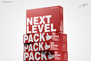 Mailing Box Mockup Set-1, a Packaging Mockup by Grid&Glow (Thumbnail 2 of 10)
