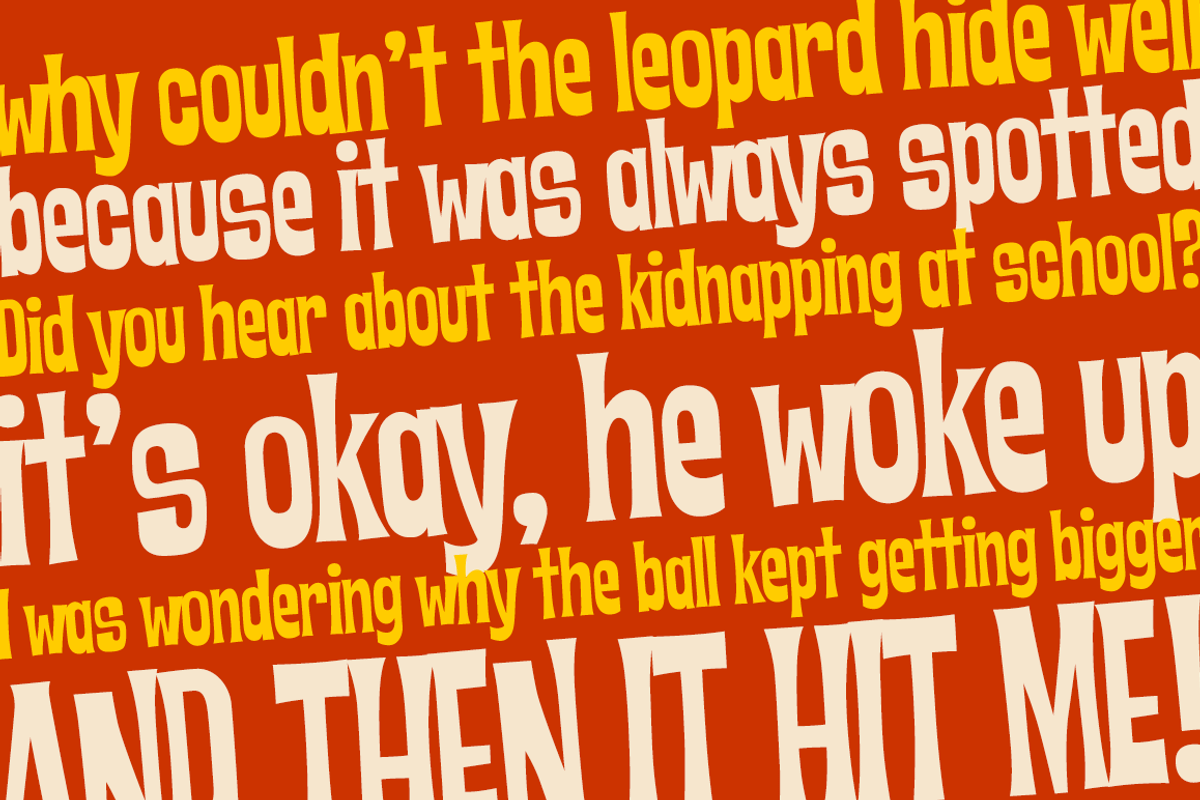 Soulfinger PB, a Font by Pink Broccoli (Photo 3 of 5)