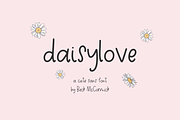 Daisylove Sans - A Handwriting Font, a Handwritten Font by Beck McCormick (Thumbnail 1 of 10)