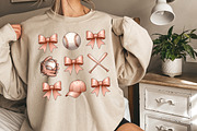 Pastel Rose Gold Baseball Coquette, an Object Graphic by SharpMarketplace (Thumbnail 4 of 6)