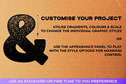 INKED Graphic Style & Text Effect, a Texture Graphic by Salty Sweet Creative (Thumbnail 3 of 7)