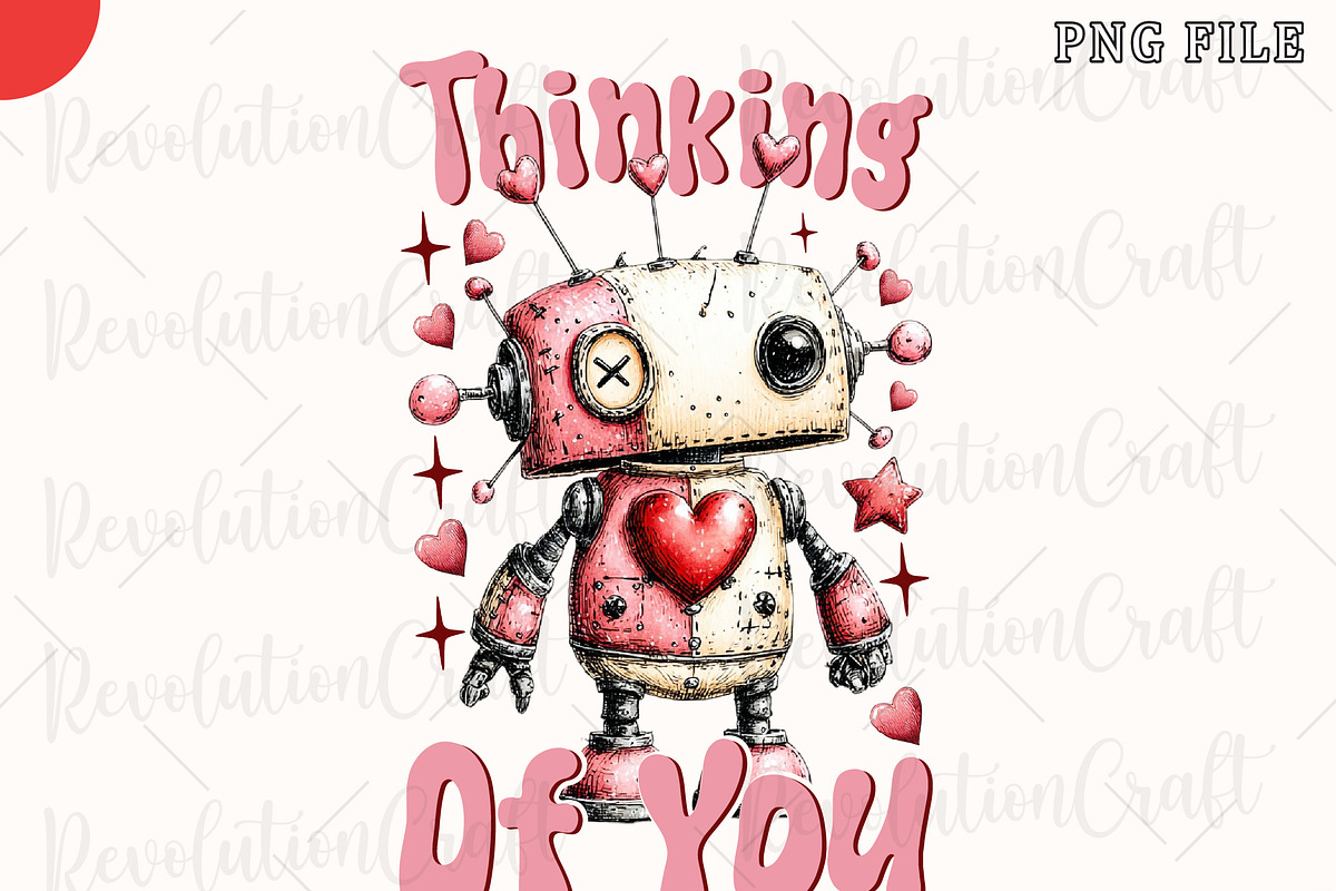 Funny Valentines Day Voodoo Doll Png, an Illustration by OK Design (Photo 1 of 6)