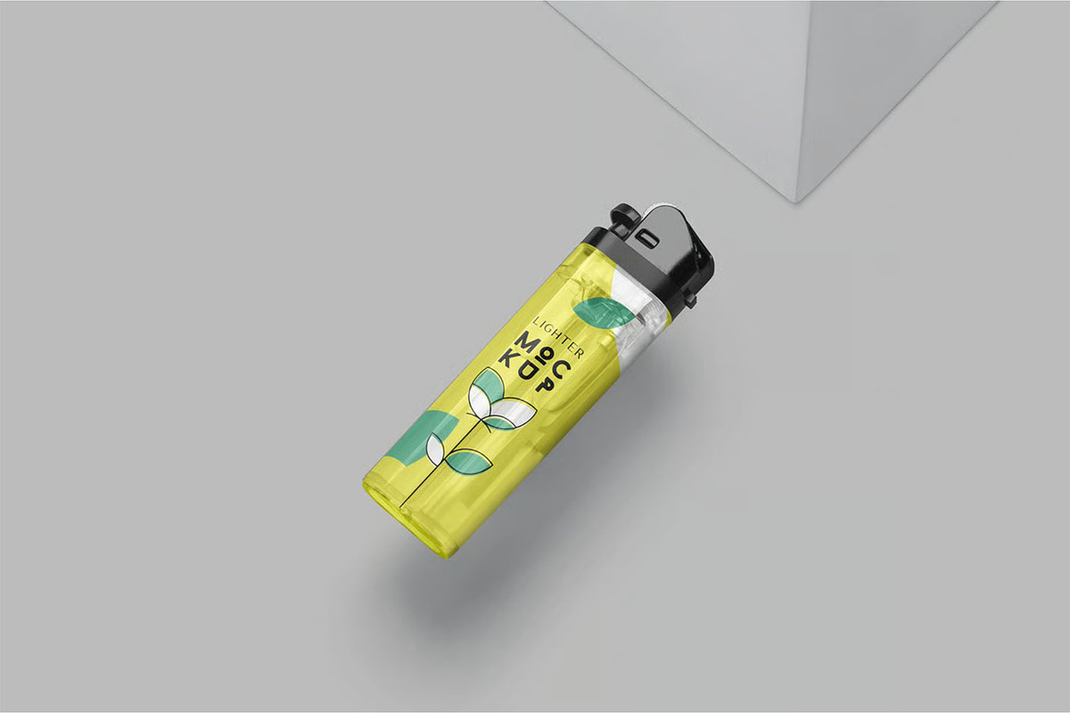 Disposable Lighter Mockups, a Product Mockup by megostudi0 (Photo 5 of 7)