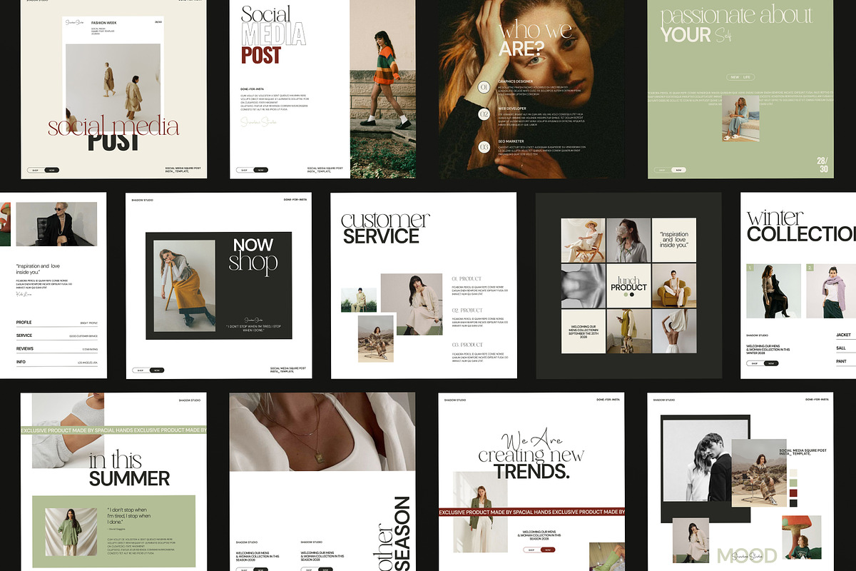 Coach | Social Media Kit Canva, a Social Media Template by creathrivestudio (Photo 13 of 14)
