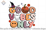 Retro Halloween Sublimation - 20 PNG, a Decorative Illustration by DiamondShop (Thumbnail 8 of 11)
