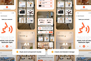 Hiven - Smart Home UI Design Templat, an App Template by productype1 (Thumbnail 3 of 5)