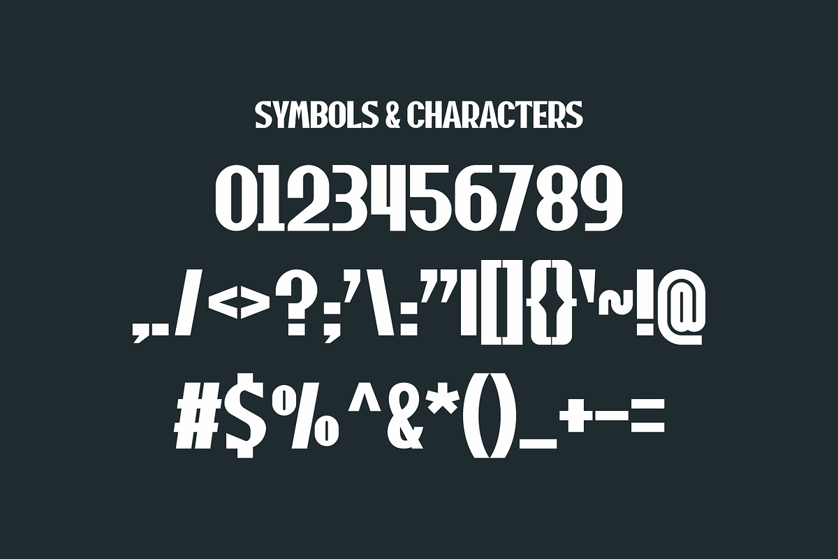 Vedak - Modern Display Font, a Sans Serif Font by lelevien (Photo 3 of 4)
