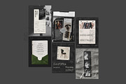 Dark Editorial Social Media Template, a Social Media Template by And Done Studio (Thumbnail 2 of 8)