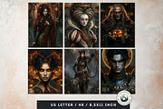 The Court of Emberfall Autumn, a Seasonal Illustration by ThatsDesignArt (Thumbnail 14 of 15)