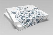 Pizza Box Mockup, a Packaging Mockup by Petr Stránský (Thumbnail 4 of 16)