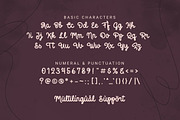 Pottery – A Beatiful Script Font, a Script Font by NURF Designs (Thumbnail 2 of 10)