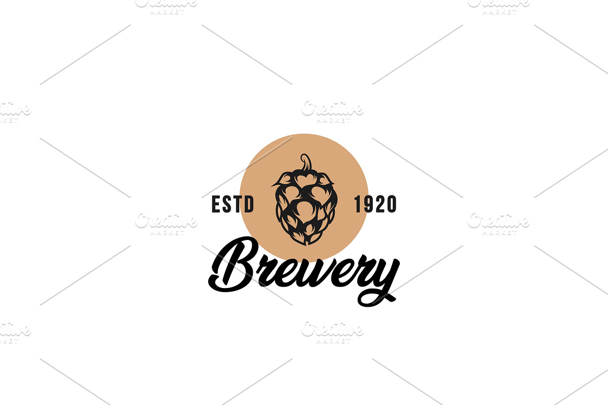 Beer Logo Design, a Branding & Logo Template by AlvinStd