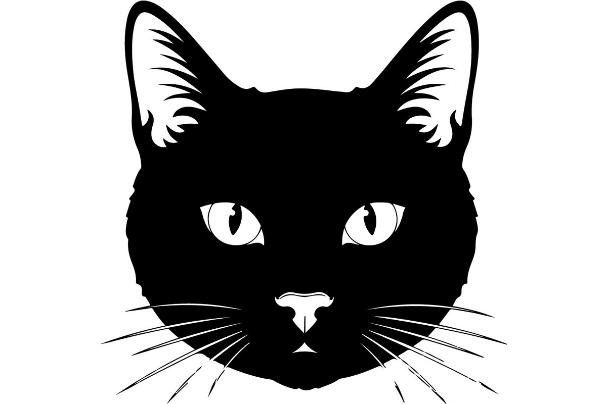 Cute Cat Silhouette Mega Vector Bund, an Animal Illustration by Designer_Momina (Photo 30 of 34)