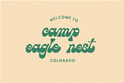 Daydreamer Retro Font, a Script Font by Rachel Kick (Thumbnail 3 of 7)