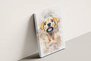 Custom Watercolor Pet Template, an Action Add-On by MRI STUDIO (Thumbnail 12 of 23)