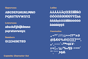 Capuche; Retro Display Font, a Font by Eko Bimantara (Thumbnail 9 of 9)