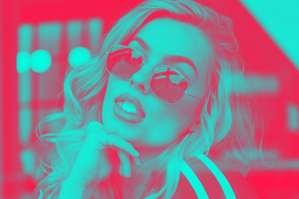 10 Bright Duotone Photoshop Actions, an Action Add-On by P-G-H (Photo 8 of 11)
