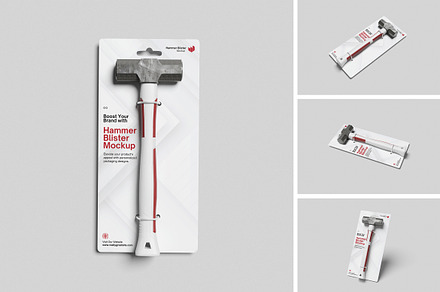 Hammer Blister Mockup