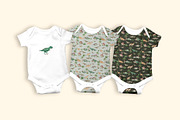 Watercolor Dinosaurus Collection, a Pattern Graphic by Oksana Dovhopol Art (Thumbnail 7 of 16)