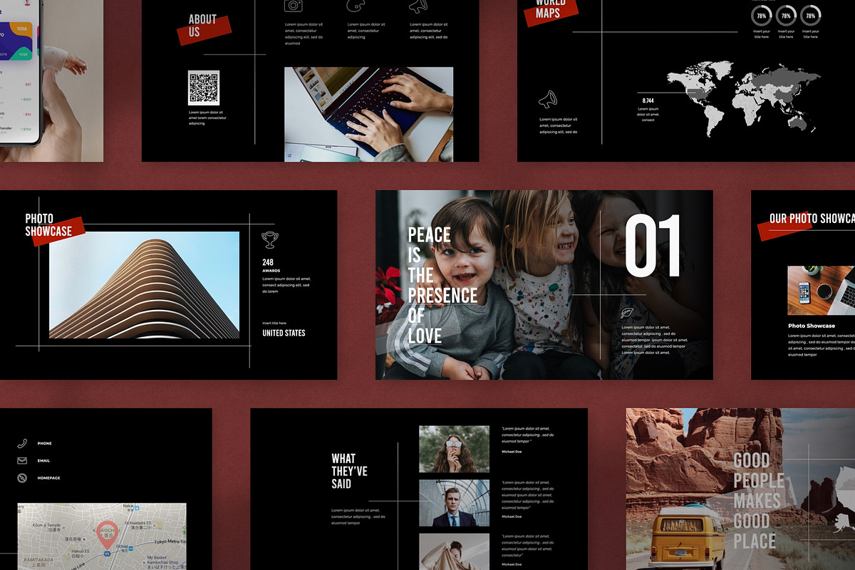 Marks Animated PowerPoint Template, a Presentation Template by Creathrive Design (Photo 4 of 7)