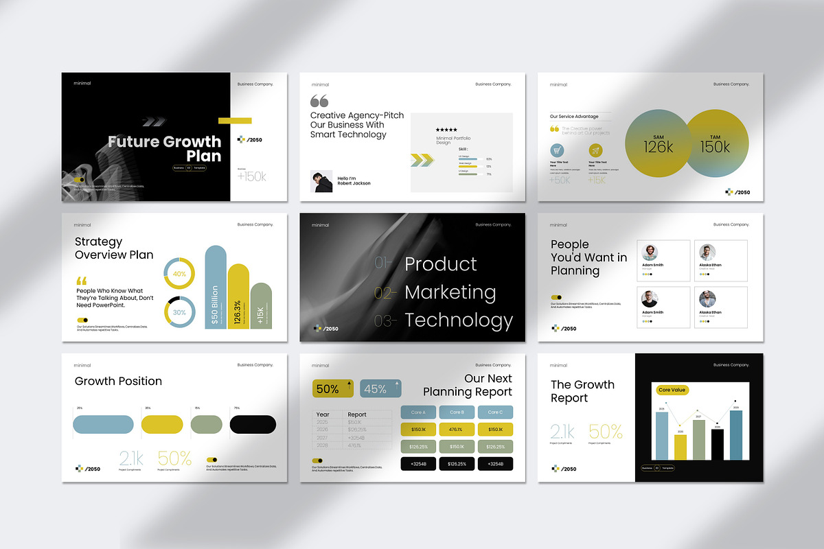 Future Growth Planning Presentation, a Presentation Template by Soraclod (Photo 5 of 9)