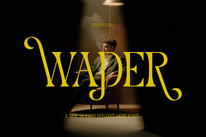 Wader Modern Elegant Serif