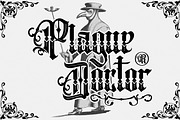 Crayscale-Blackletter Victorian Font, a Blackletter Font by Flawless And Co (Thumbnail 8 of 10)