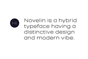 NOVELIN - Unique Modern Font Family, a Sans Serif Font by Designova® (Thumbnail 3 of 10)