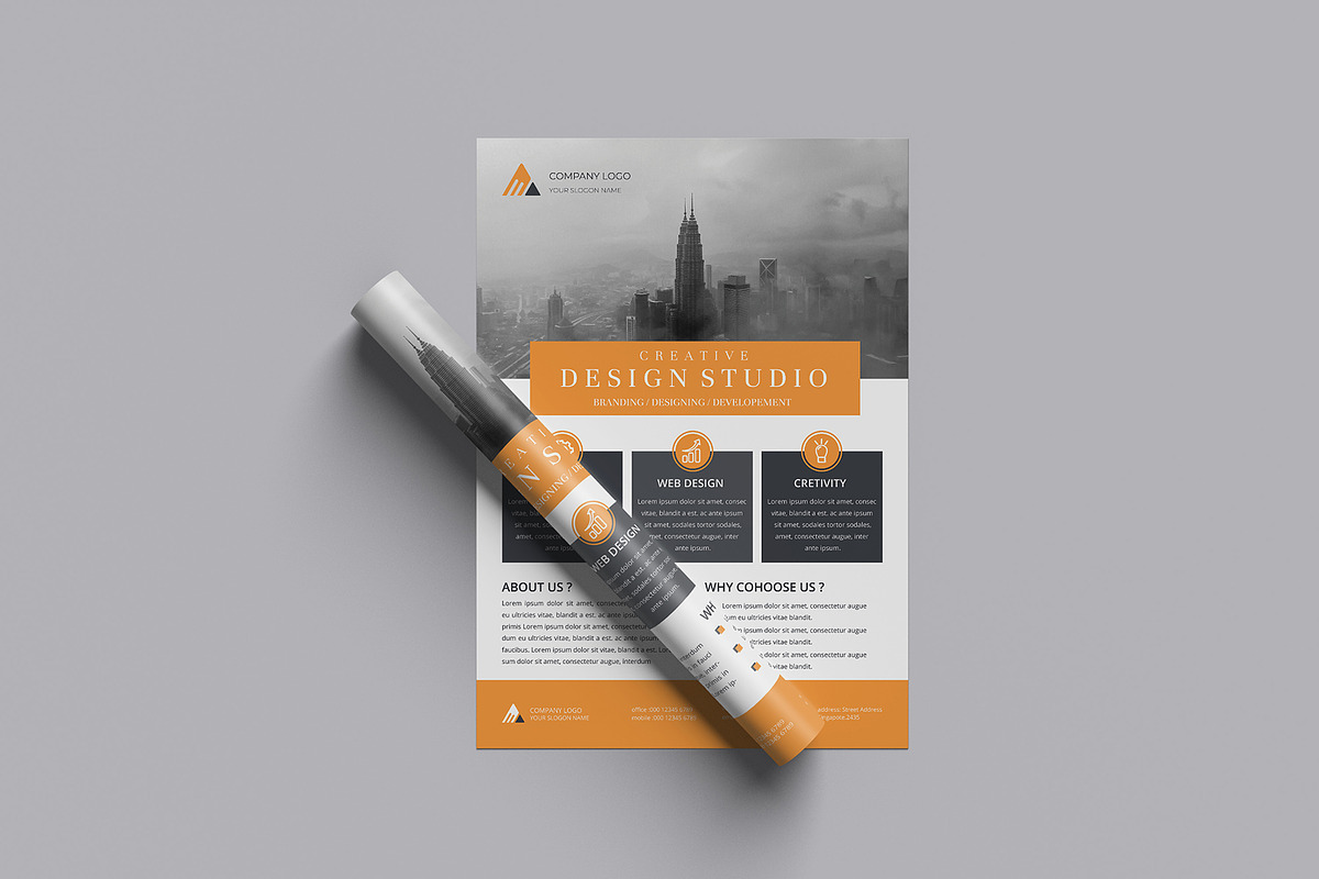 Corporate Business Flyer Template, a Flyer Template by Mazharul Islam (Photo 4 of 7)