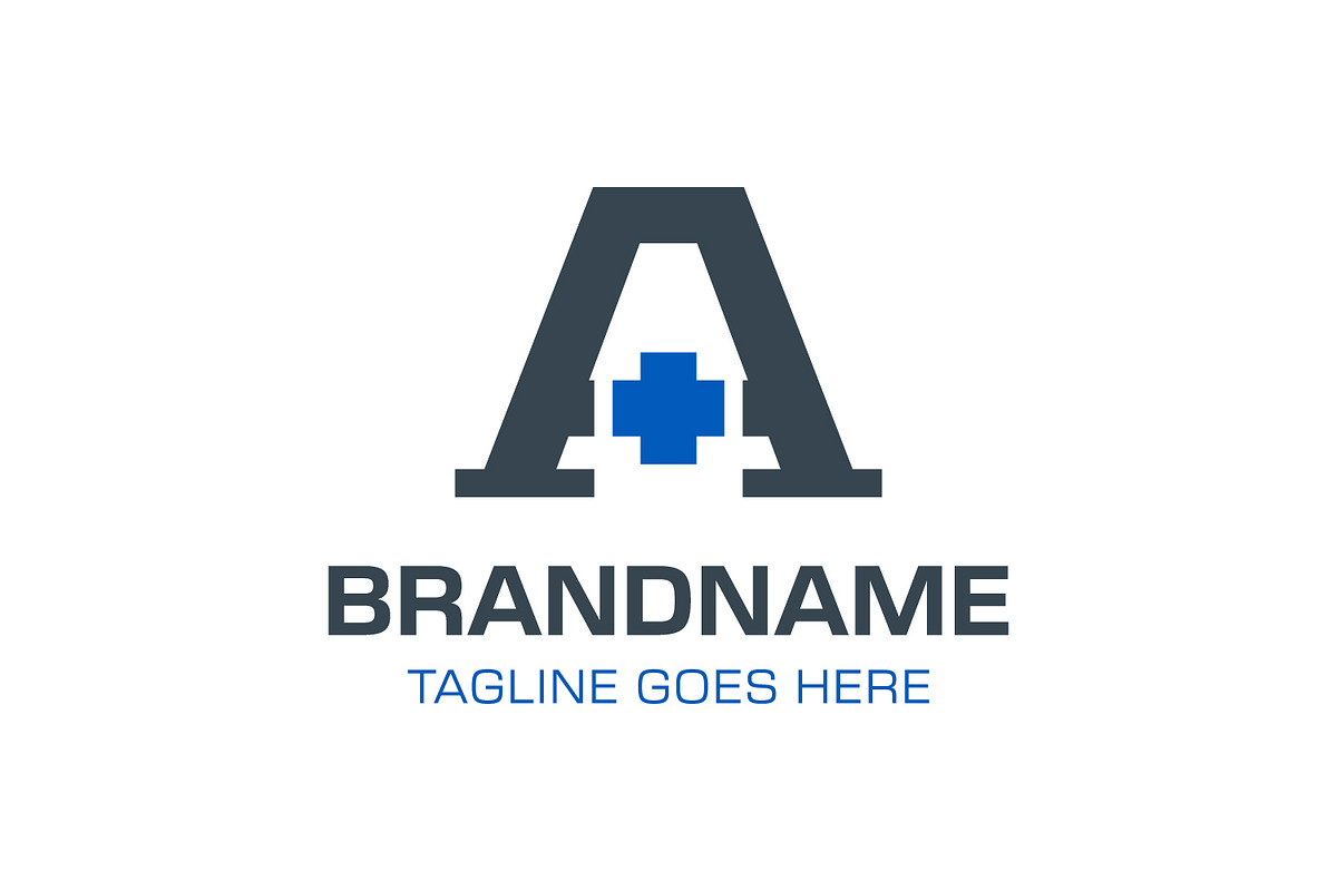 Letter A Plus Medical Health Logo, a Branding & Logo Template by Pray Art Design Studio