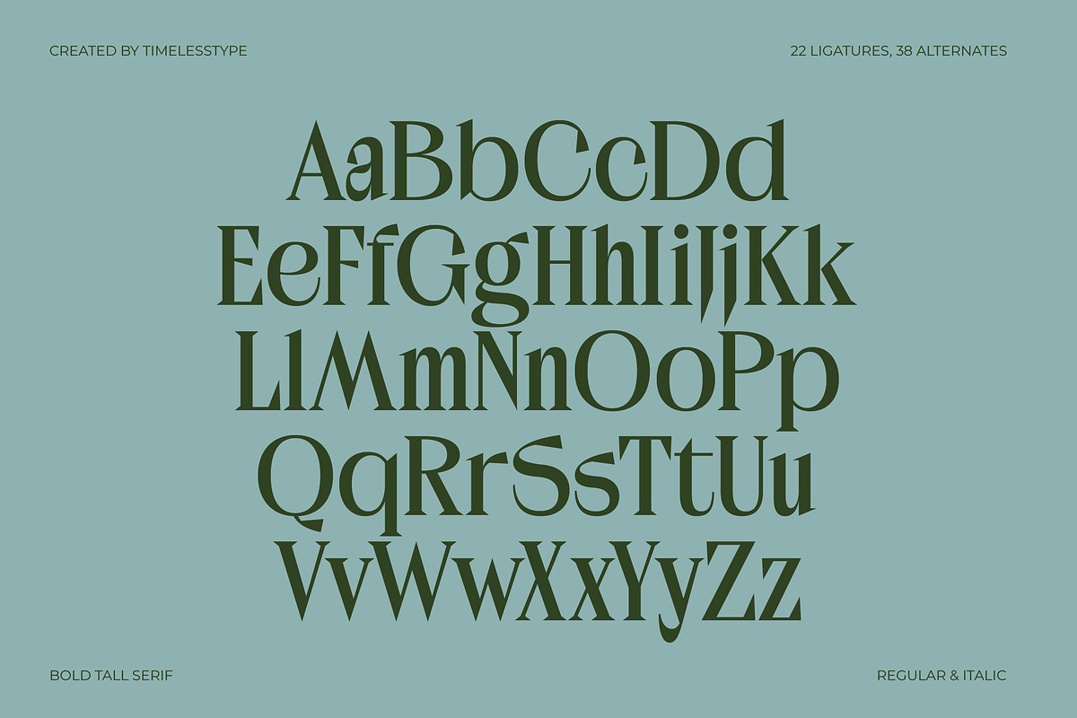Kanoffe Dramed Luxury Serif Font, a Serif Font by timelesstype.co (Photo 8 of 15)