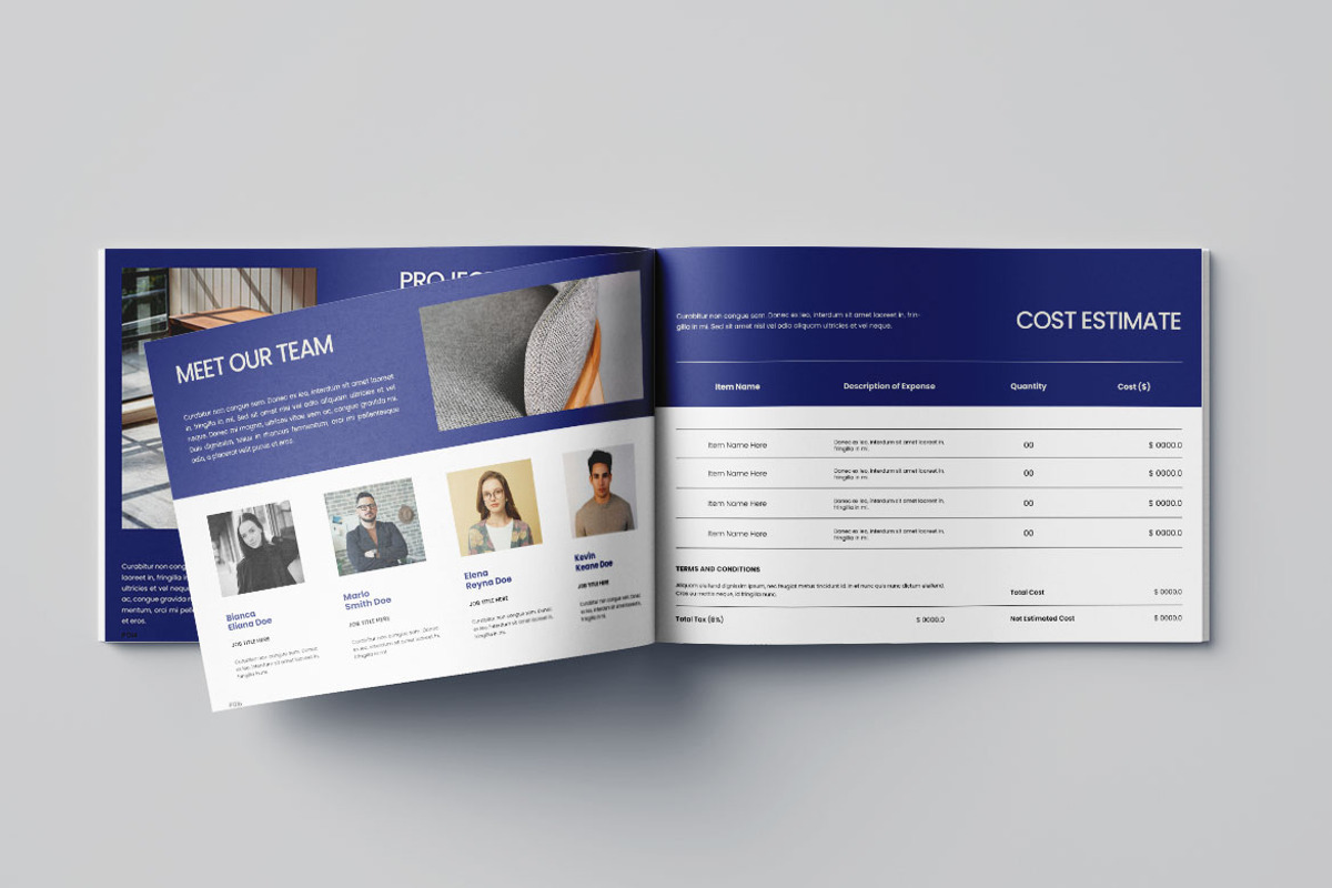 Business Proposal Template Vol.20, a Brochure Template by Bewalrus Studio (Photo 11 of 11)