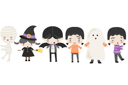 Halloween Trick or Treat SVG Files, an Illustration by Miss Kate