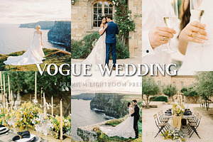 Vogue Wedding Film Lightroom Presets