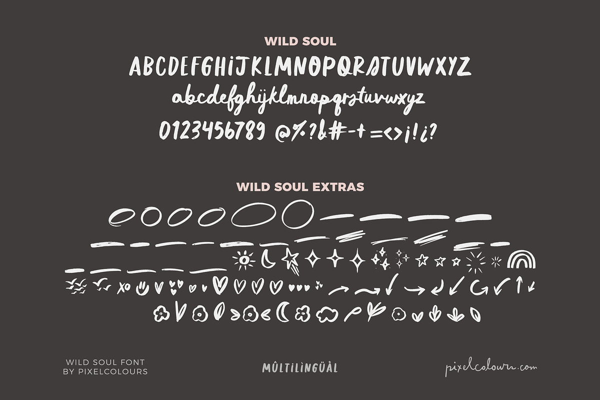 Display Handwritten Font Script