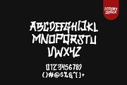 Itedory Osaka - Japanese Style Font, a Sans Serif Font by Agung Kreatif (Thumbnail 4 of 5)