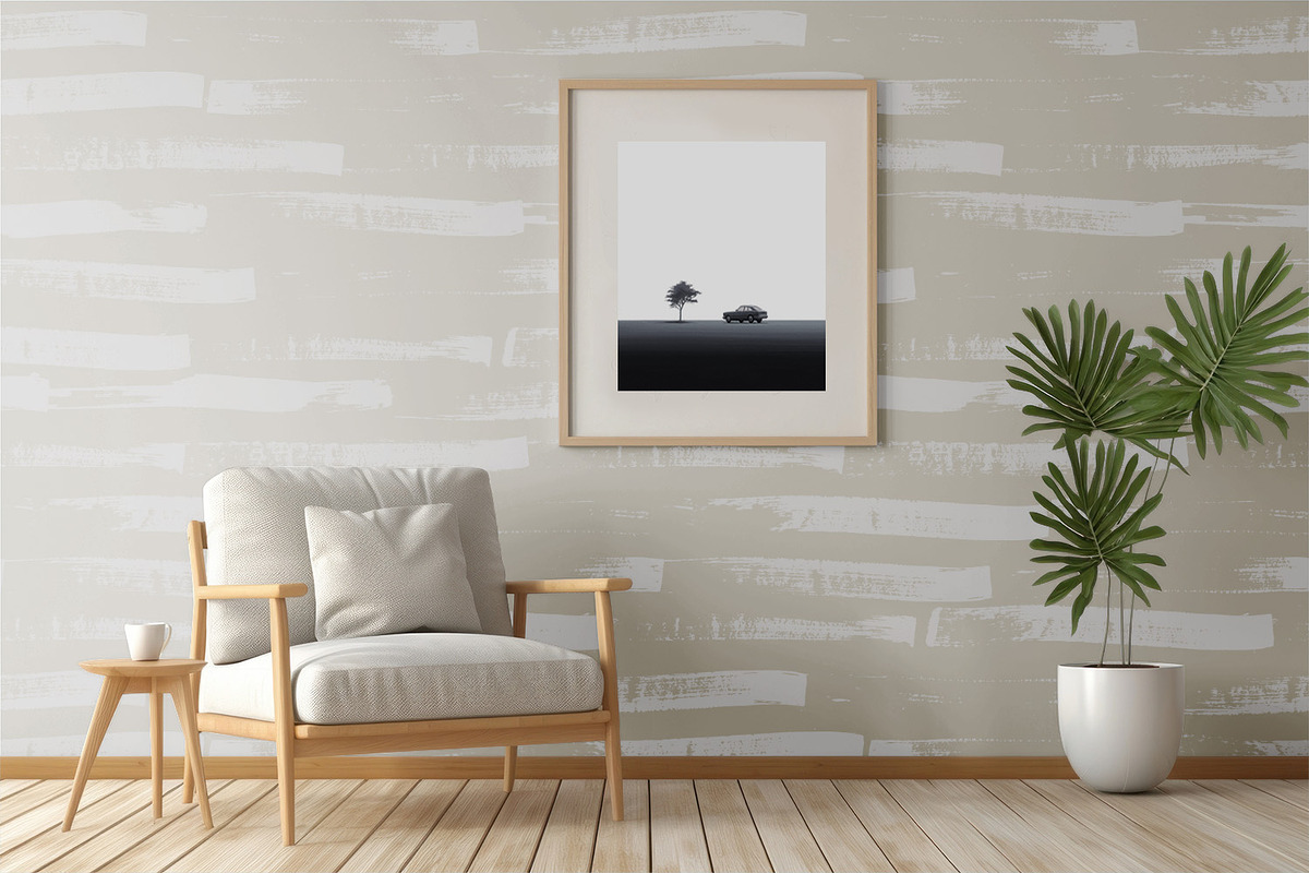 Subtle Bright Brushes, a Wallpaper Graphic by MalyskaStudio (Photo 4 of 6)